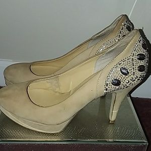 Gianni bini jeweled heels